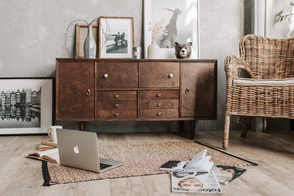 decoración vintage con muebles reciclados
