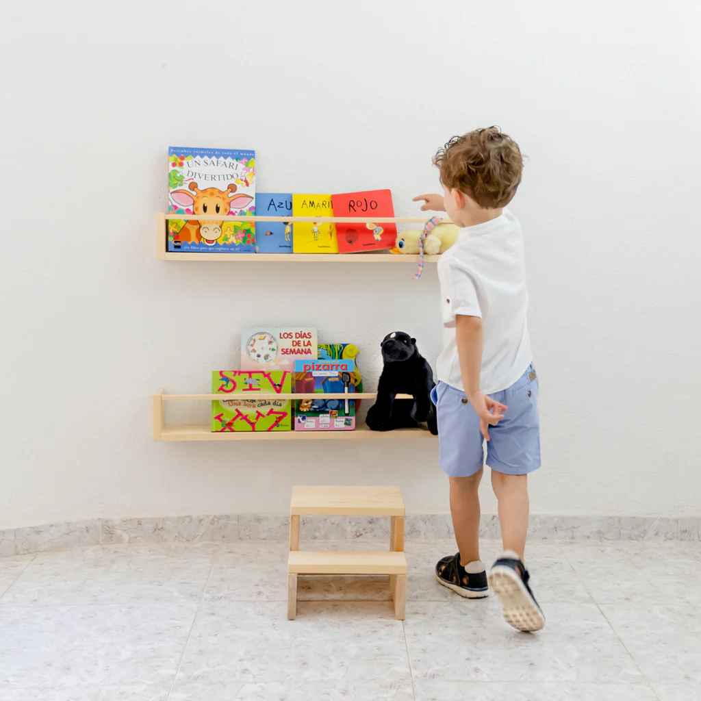 Estanterías decoración montessori. Most-deco